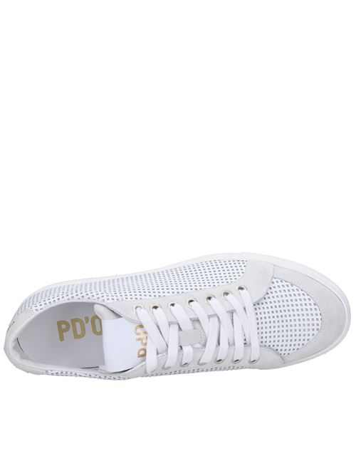 Leather and suede sneakers PANTOFOLA DORO | TSR60WU 2DBIANCO